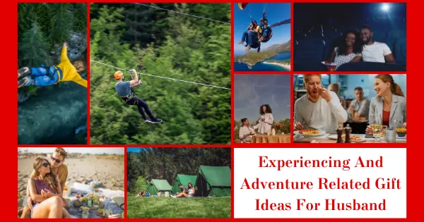 Experience and adventure related present ideas