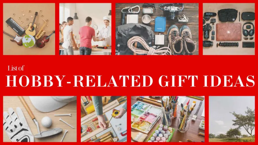 Hobby related gifts ideas