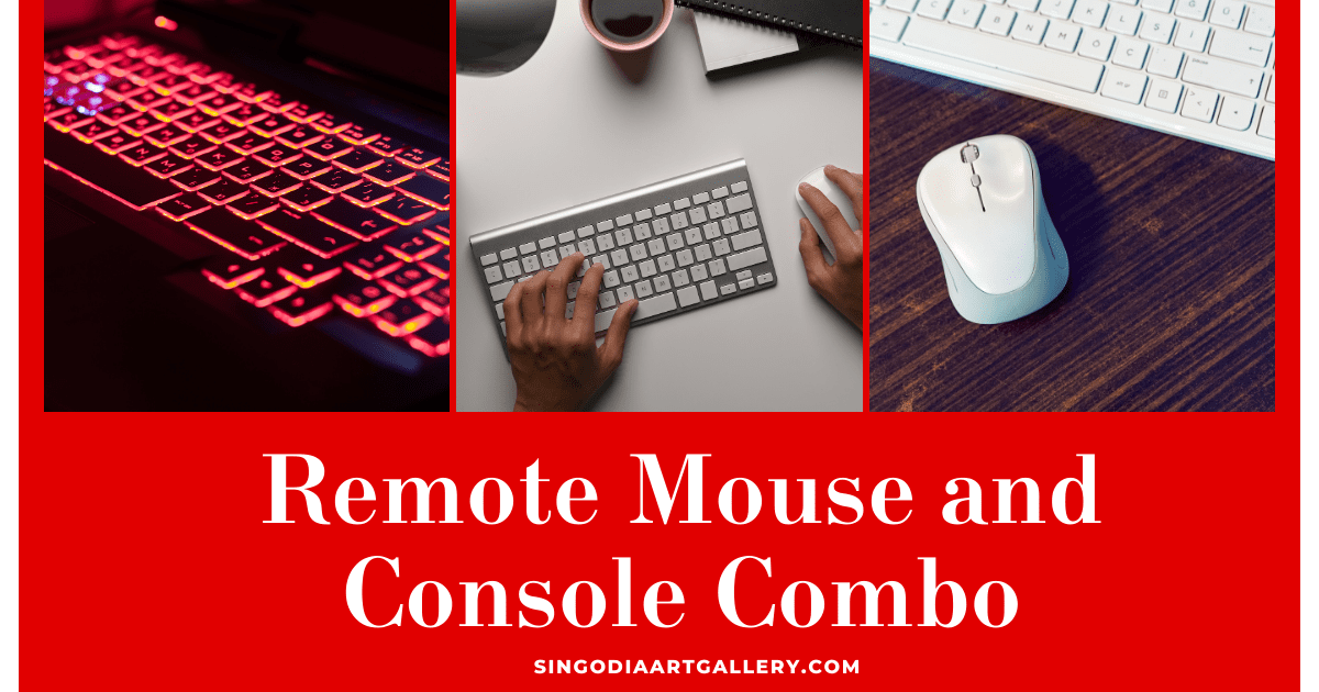 Remote Mouse and Keyboard Combo