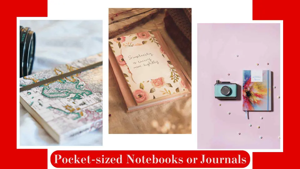 Notebook or journal as gift 