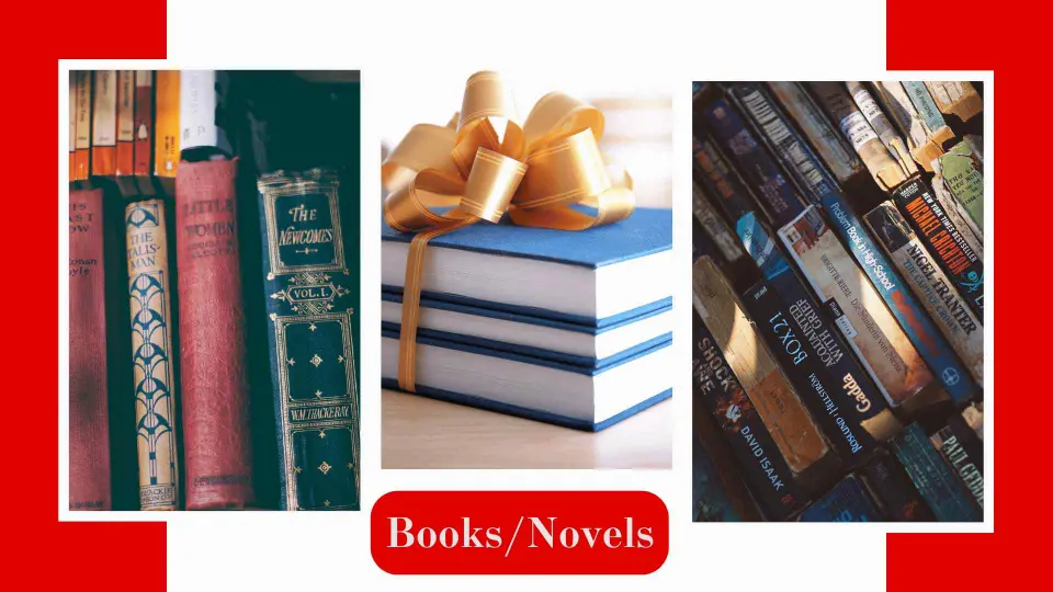 Books and novels as gift in 500 rupee