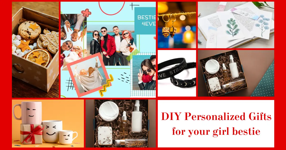 DIY Personalized gifts ideas for girl bestie