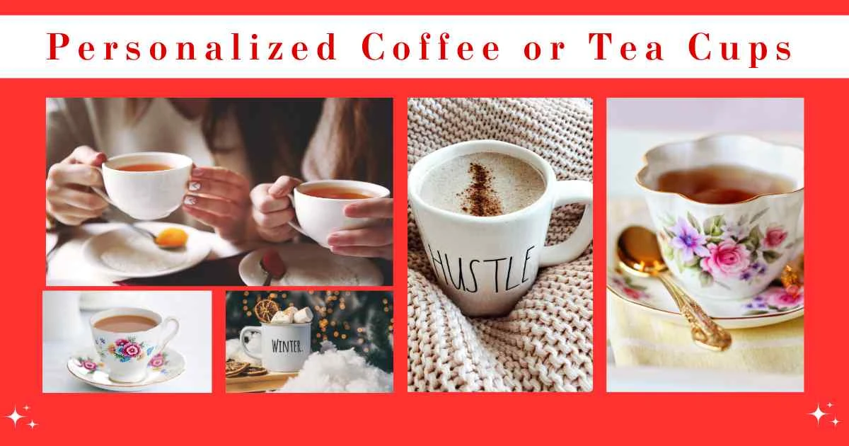 Personalized coffee and tea cup ideas 