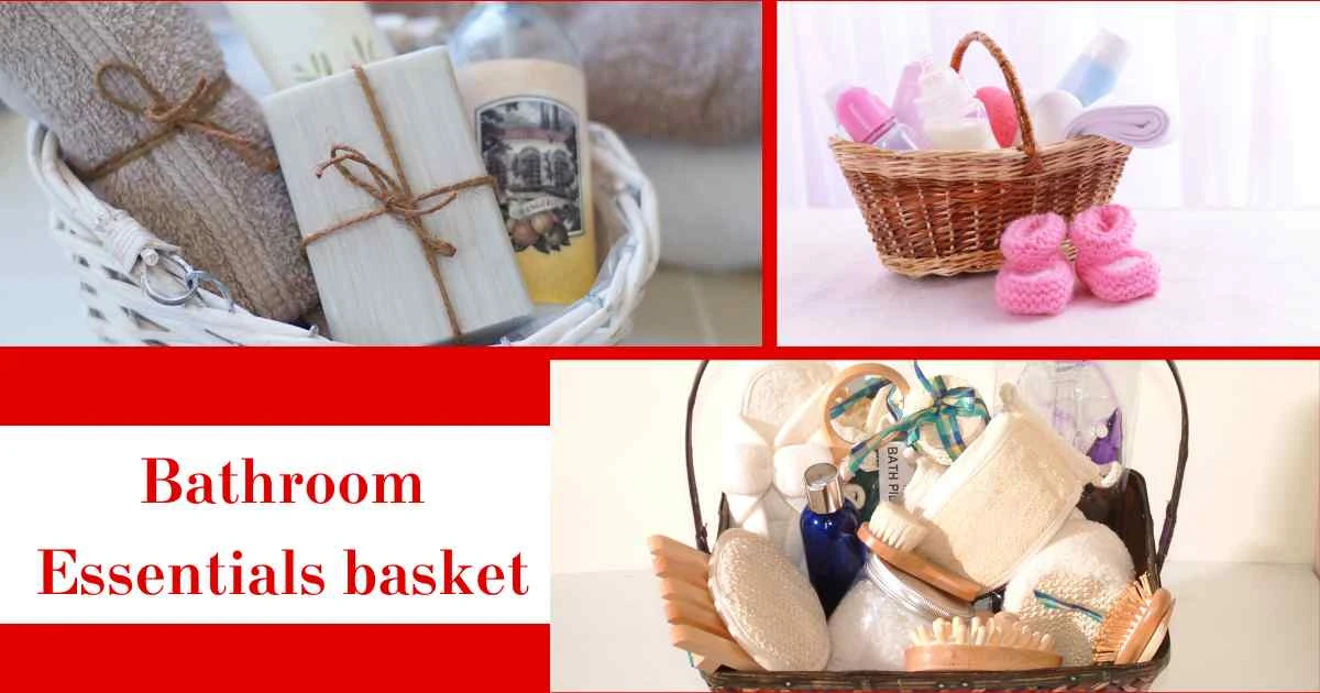 Bathroom Essential Basket